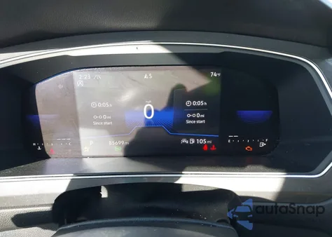 2022 Volkswagen Tiguan 2.0T Se из США, поврежденный, VIN 3VV2B7AX7NM130015